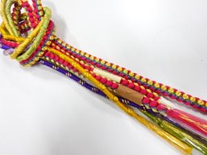 未使用品　正絹　手組帯締め